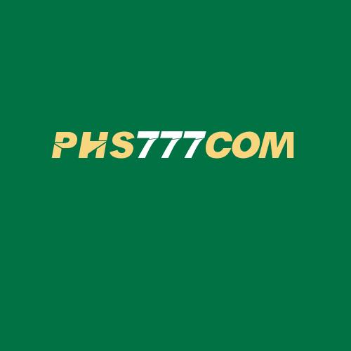 Logo da PHS777COM